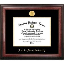 Campus Images FL985GED Florida State University Gold Embossed Diploma Frame picture