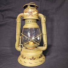 Vintage 1971 Dietz Little Wizard Lantern Hand Painted Merna Slabik Folk Art picture