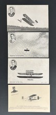 1910 AVIATORS FRANK COFFYN - WALTER BROOKINS - RALPH JOHNSTONE & LOUIS ETEVE picture