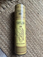 Colonel EH Taylor Single Barrel Bourbon EMPTY TUBE ONLY - NO BOTTLE picture