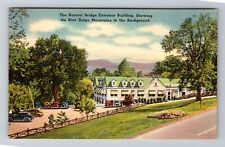 Natural Bridge VA-Virginia, Entrance Blue Ridge Mountains, Vintage Postcard picture