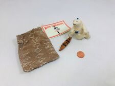 Vintage 199 NATIVE STORYTELLERS ORNAMENT Inuit POLAR BEAR W Tags picture