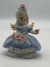 Vintage Lefton Friday's Child Angel Figurine - Hand Painted - K8281 picture