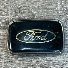 Classic Ford Motor Company Logo Emblem Vintage Belt Buckle by RJ Roberts RJR picture