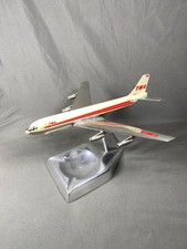 Vintage Aluminum TWA Boeing 707 Ashtray - Riffe Models USA picture