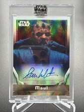 Maul  2021 Topps Star Wars Signature Series Auto Sam Witwer picture