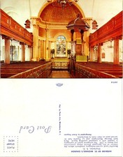 Interior St Michaels Church Postcard Photo Arts Wilmington NC Vintage Unposted picture