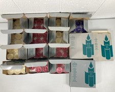 Partylite Tealight Utility Dinner Candle Lot of 173 Assorted Scents Color NOS picture