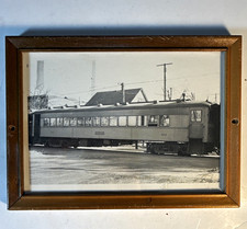 1935 South Shore Line Car 202 South Bend Indiana Original Railroad Photo Framed picture