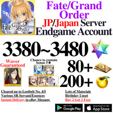 [JP] [INSTANT] BUY 2 GET 3 3380+ SQ Fate Grand Order FGO Quartz Endgame Account picture