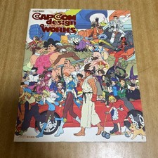 CAPCOM Design WORKS Art Illustration Book Street Fighters Black Dragon Famitsu picture