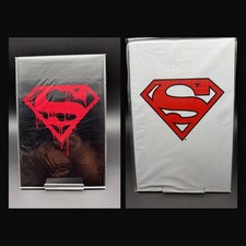 Superman 75 Black Bag + Adventures of Superman 500 White Bag SEALED Pair DC 93 picture