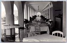 MS1/ Acapulco Mexico RPPC Postcard c1940s Hotel Del Monte Corridor 33 picture