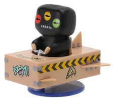 NIB Fuggler Black Annoyed Alien Dash Drifter /Pullback Car & Figure SAME DAY SHI picture