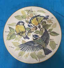 1985 Blaumeise Blue Titmouse Plate Song Birds Europaische Singvogel Germany NIB picture