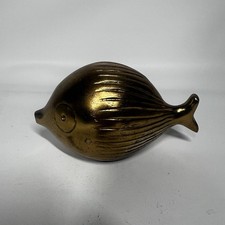 Ben Seibel Jenfredware Brass Fish Bank picture