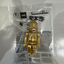 BE@RBRICK Godzilla 1964 Gold Paint 100% Godzilla Store Nagoya Novelty Promo Rare picture