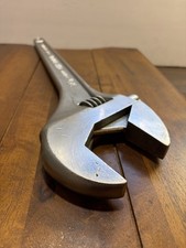 Large Vintage 18” Mechanics Crescent Wrench Crestoloy Jamestown NY USA picture