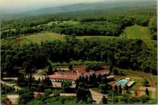 Summit Inn Resort Hotel Aerial View Farmington PA c2000 Postcard picture