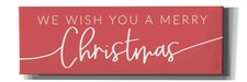 Epic Graffiti We Wish You a Merry Christmas Canvas 36x12 picture