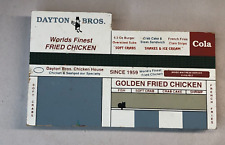 Ocean City MD The Cat's Meow Dayton Bros. Fried Chicken 1996 Wood Shelf Sitter picture
