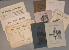 1910s Enid High School Quill Weekly School Newspaper & Issue Lot Oklahoma Ads picture