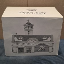 Department 56 Vintage 1992 Original Snow Village Airport #5439-9. New Open Box  picture