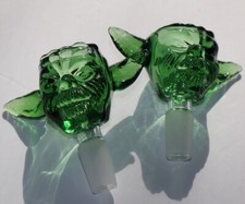 2 PCS Premium 14mm Star Wars Yoda Bowl Head for Water Filter Bong picture