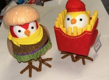 TARGET 2026 Featherly Friends Birds French Fries (Tater), Hamburger (Patty) SET picture