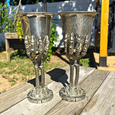 Fellowship Foundry, 1991, Set of 2 Goblets picture