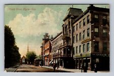 Elyria OH-Ohio, Scenic View Court Street, Antique Souvenir Vintage Postcard picture