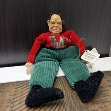 Katherine’s Collection Wayne Kleski Bean Bag Shelf Sitter Kermit Doll 10.5