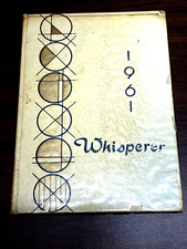 1961 WADSWPRTH SENIOR HIGH SCHOOL YEARBOOK, THE WHISPERER, WADSWORTH, OHIO picture