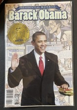 IDW 2009  PRESIDENTIAL MATERIAL: BARACK OBAMA Comic Book picture