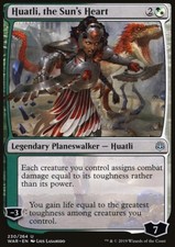 Huatli, the Sun's Heart ~ War of the Spark [ EX ] [ Magic MTG ] picture