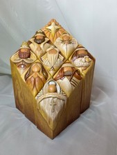 Enesco Artist Gallery Pillar Of Heaven Nativity 9pc. 2009,Kim Lawrence 4013230 picture