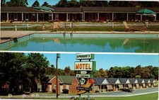 Sprouse's Motel US Hwy 15 & 60 Sprouse's Corner Virginia Postcard 1961 picture