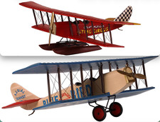 Authentic Models Planes: Blue Bird Jenny & Flying Circus Jenny, New, AP241 AP242 picture