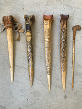 Papua New Guinea Cassowary Bone Ceremonial Dagger picture
