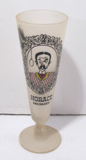 HORACE Gay Fad Hazel Atlas Frosted Stem Pedestal 8.5