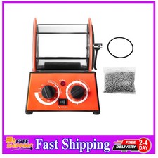 3kg Rotary Jewelry Polisher Tumbler Machine 5 Speed 60 Min Timer Surface Fini... picture