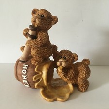 Vintage Trippie's Inc Honey Bears Ceramic Collectible Figurine 4