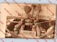 c1910 Garfield Land Co. Fair Display Exhibit WHITMAN COUNTY Washington WA RPPC picture