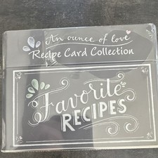 An Ounce of Love Favorite Recipes Recipe Card Collection - Original Cardstock picture