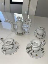 Royal Dux Bohemian Porcelain 8pc Signature Mocha Set, Czech- LIMITED EDITION-New picture