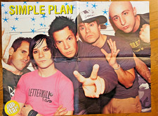 Simple Plan & Hilary Duff Double-Sided Pop Star Poster 16x21 picture