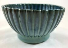 UPCO POTTERY USA #401 Blue Bowl Planter picture