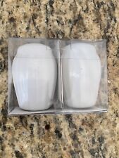 Corning French White Salt & Pepper Shakers New In Package picture