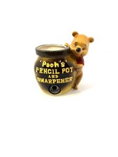 Rare Condition Vtg Pooh's Pencil Pot And Sharpener Walt Disney productions 1964 picture