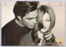 1997 L'Oreal Studio Senses Hair Fragrance Advertising Postcard Go Card picture